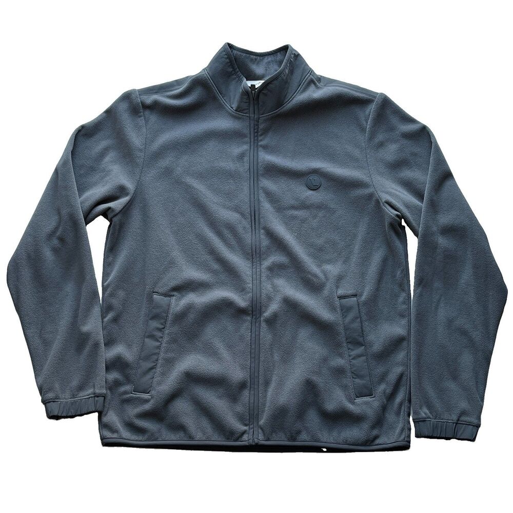 VUORI Aspen Full Zip Fleece Jacket Polartec Weather Resistant Stretch Active L